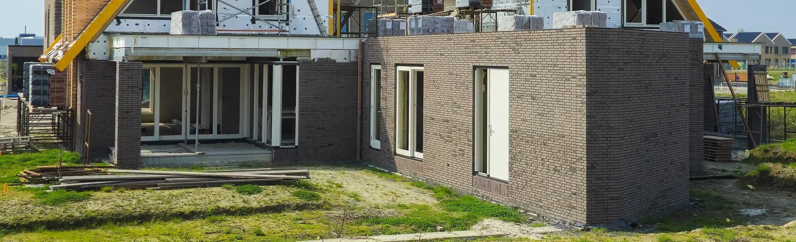 Bouwtekening uitbouw